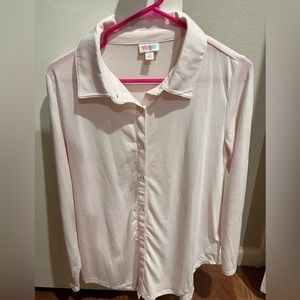 NWOT lularoe button down shirt